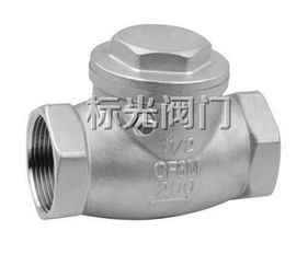 不銹鋼絲扣臥式止回閥產(chǎn)品詳解